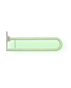 Opklapbare toiletbeugel lichtgevend - Glow in the Dark: 80 cm