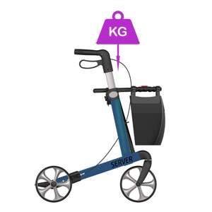Maximale belasting rollator