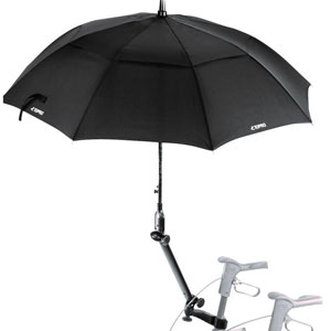 Accessoire voor de rollator de paraplu
