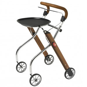 Binnenrollator lets go