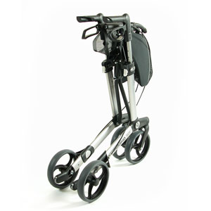 Rollator vouwen